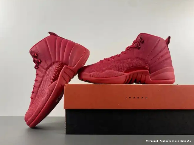 Official Maikesneakers Red 12 (2018) Air 130690-601 Retro Jordan Gym 0613
